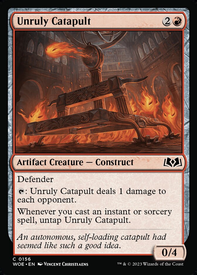 Catapulta Incontrolável / Unruly Catapult - Magic: The Gathering - MoxLand