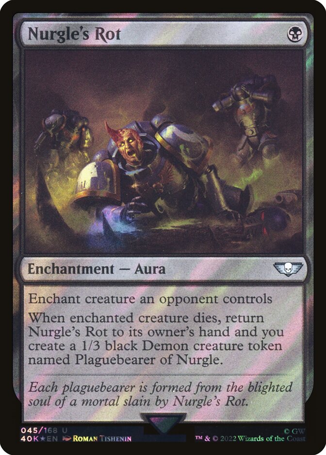 Podridão de Nurgle / Nurgle's Rot - Magic: The Gathering - MoxLand