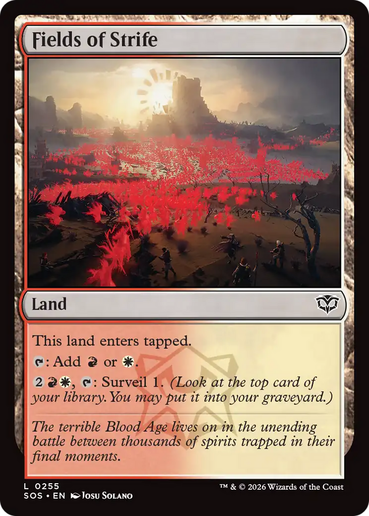 Fields of Strife - Magic: The Gathering - MoxLand