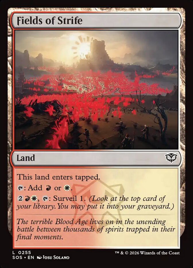 Fields of Strife - Magic: The Gathering - MoxLand