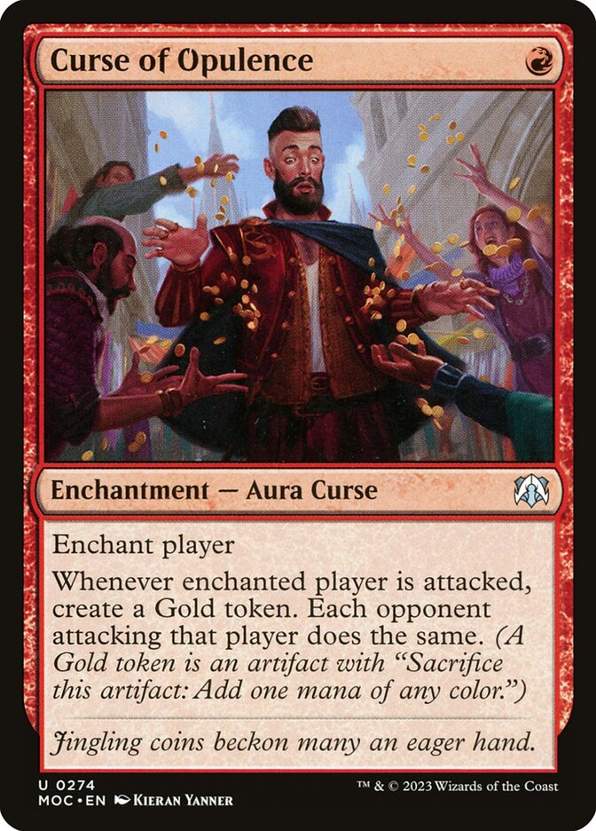 Maldição da Opulência / Curse of Opulence - Magic: The Gathering - MoxLand