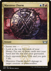 Amuleto dos Maestros / Maestros Charm - Magic: The Gathering - MoxLand