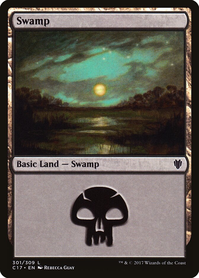 Pântano / Swamp - Magic: The Gathering - MoxLand