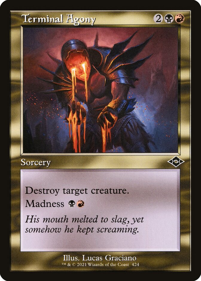 Agonia Terminal / Terminal Agony - Magic: The Gathering - MoxLand