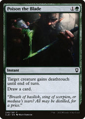 Envenenar a Lâmina / Poison the Blade - Magic: The Gathering - MoxLand
