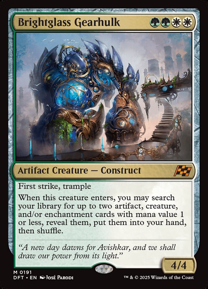 Mecanotitã Luminoestufa / Brightglass Gearhulk - Magic: The Gathering - MoxLand