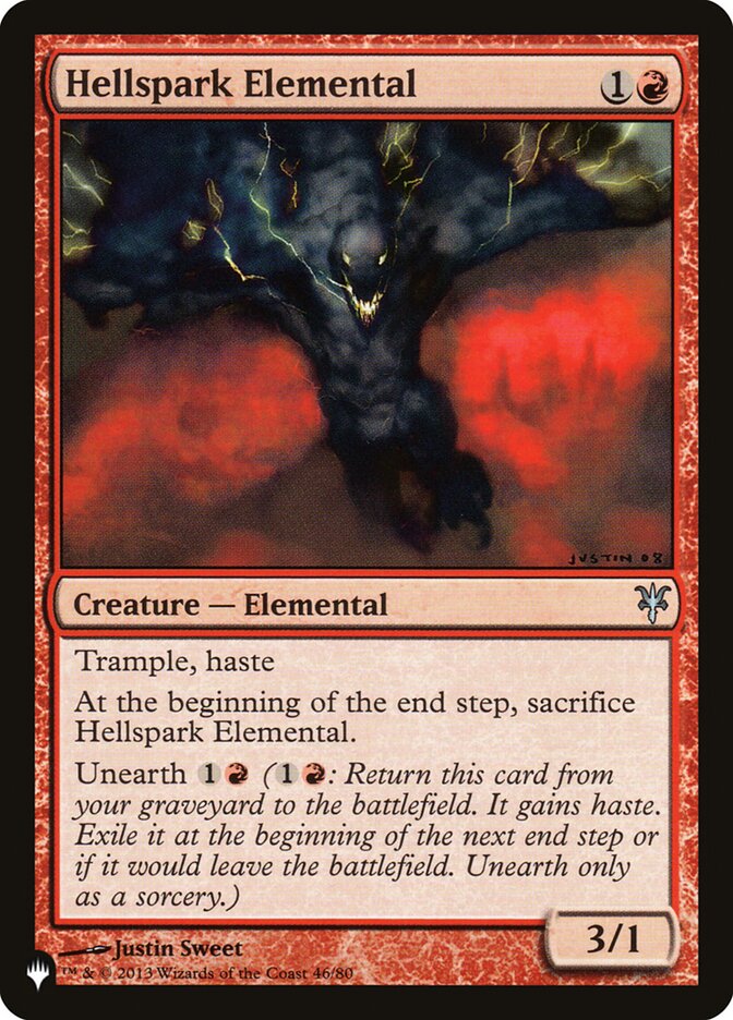 Elemental da Centelha Infernal / Hellspark Elemental - Magic: The Gathering - MoxLand