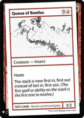 Queue of Beetles - Magic: The Gathering - MoxLand