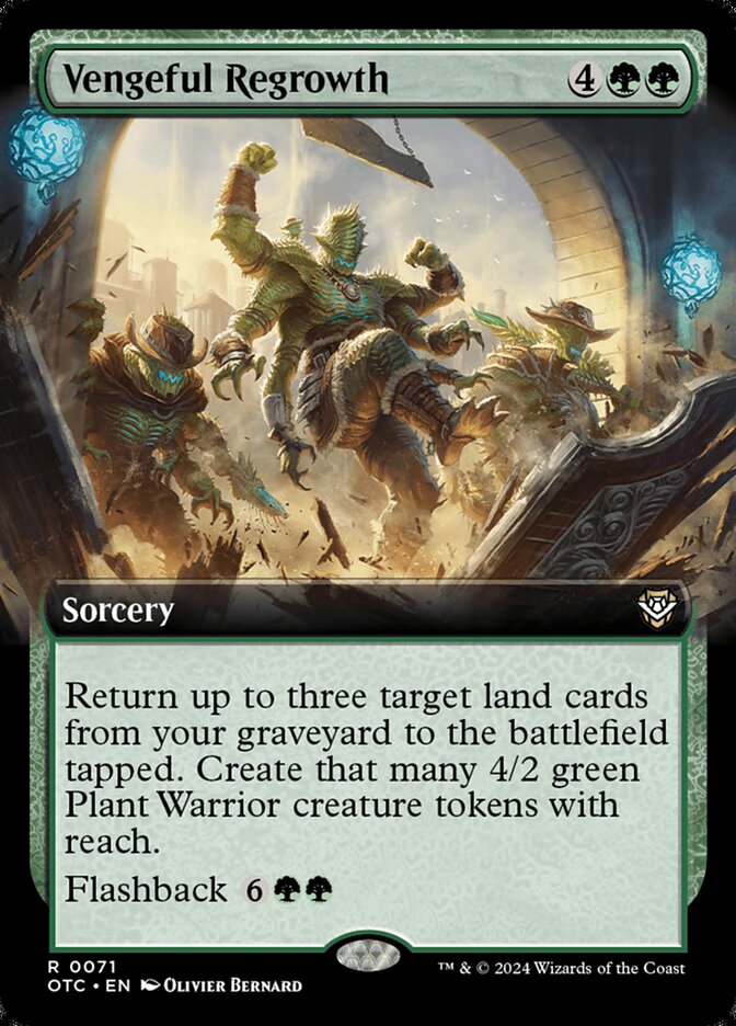 Vengeful Regrowth - Magic: The Gathering - MoxLand