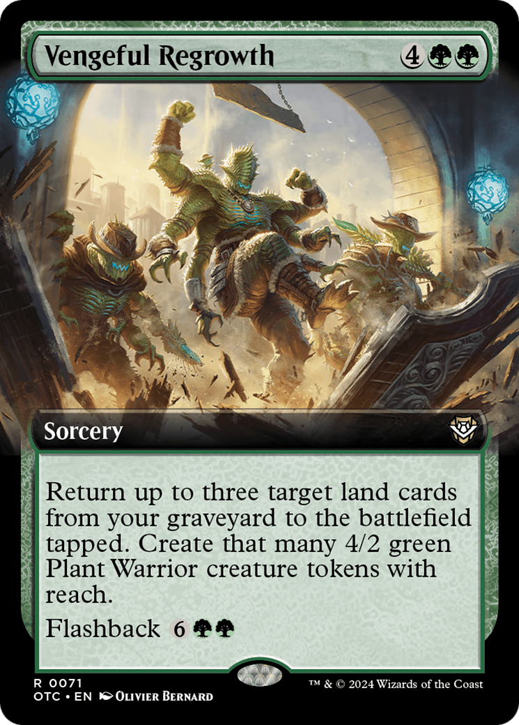 Vengeful Regrowth - Magic: The Gathering - MoxLand
