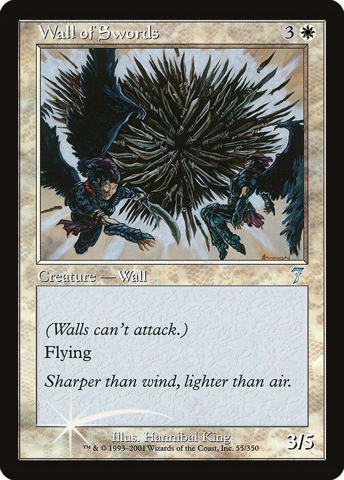 Barreira de Espadas / Wall of Swords - Magic: The Gathering - MoxLand