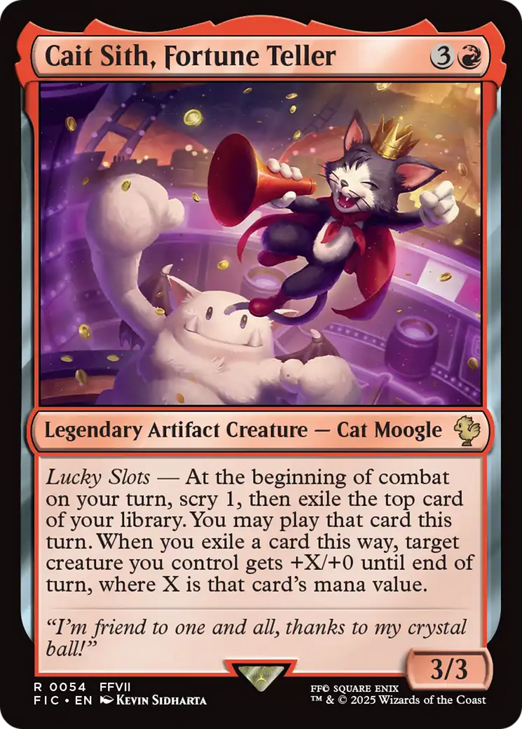 Cait Sith, Fortune Teller - Magic: The Gathering - MoxLand
