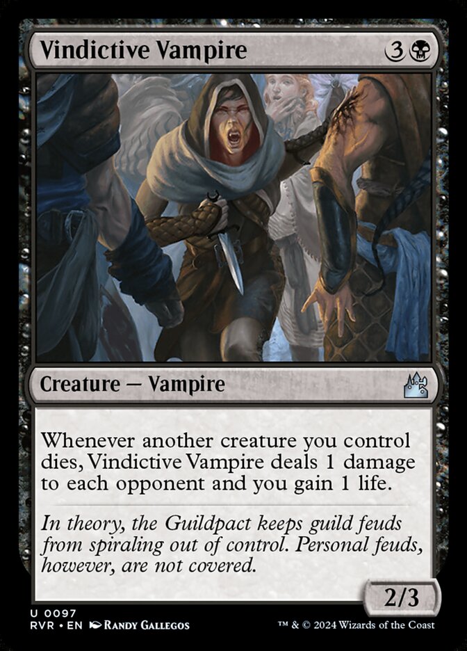 Vampira Vingativa / Vindictive Vampire - Magic: The Gathering - MoxLand
