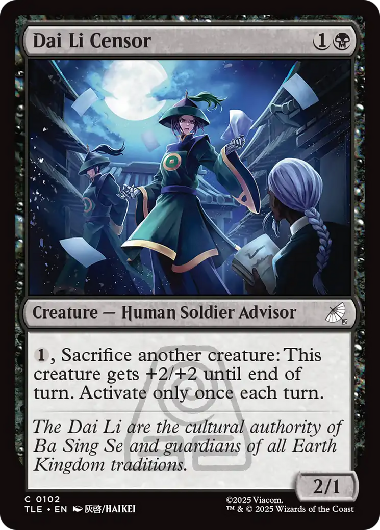 Censora Dai Li / Dai Li Censor - Magic: The Gathering - MoxLand