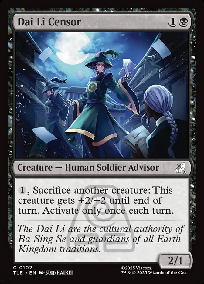 Censora Dai Li / Dai Li Censor - Magic: The Gathering - MoxLand