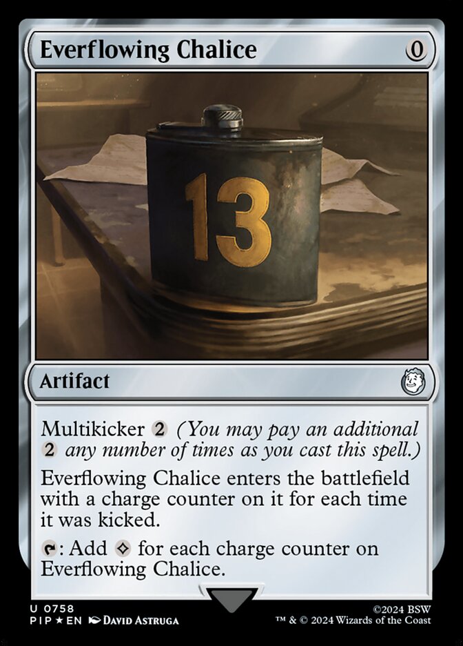Cálice do Fluxo Perene / Everflowing Chalice - Magic: The Gathering - MoxLand