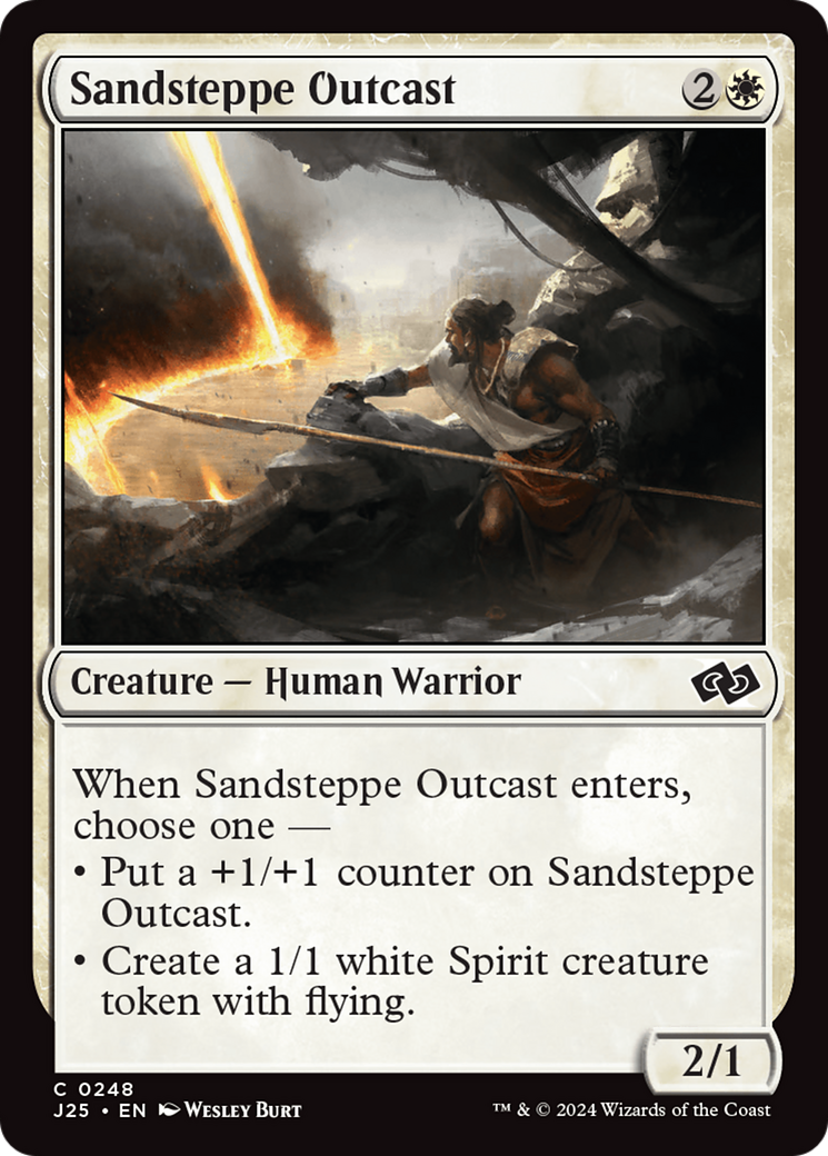 Pária da Estepe Arenosa / Sandsteppe Outcast - Magic: The Gathering - MoxLand