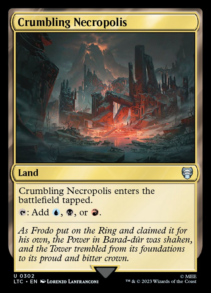 Necrópole Despedaçada / Crumbling Necropolis - Magic: The Gathering - MoxLand