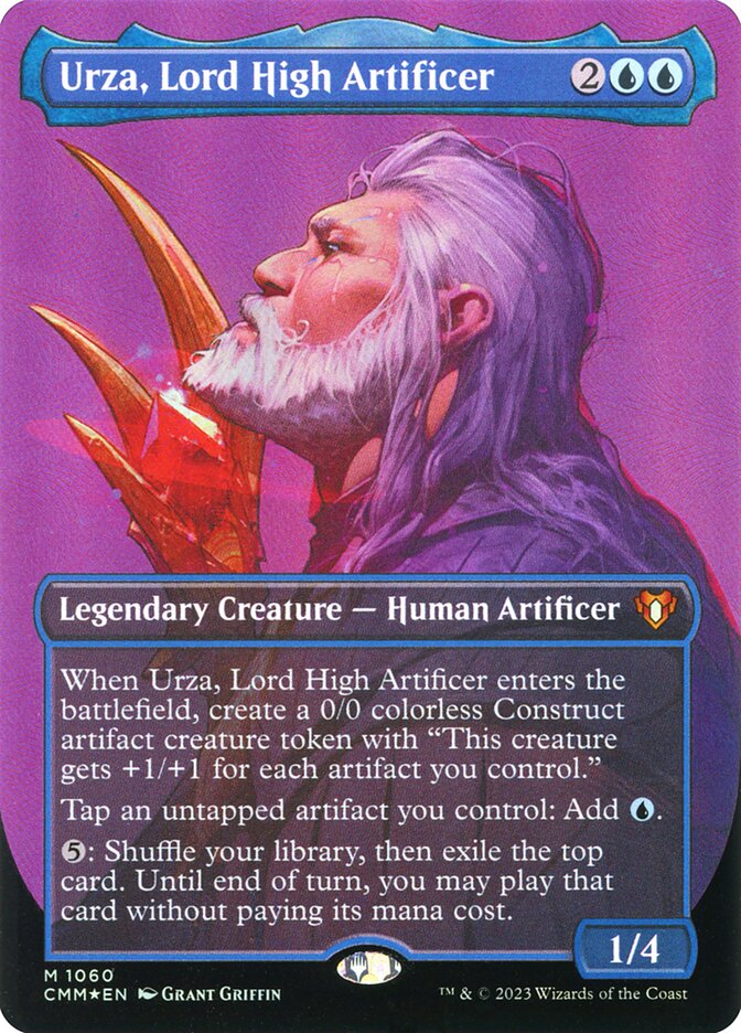 Urza, Grão-lorde Artífice / Urza, Lord High Artificer - Magic: The Gathering - MoxLand