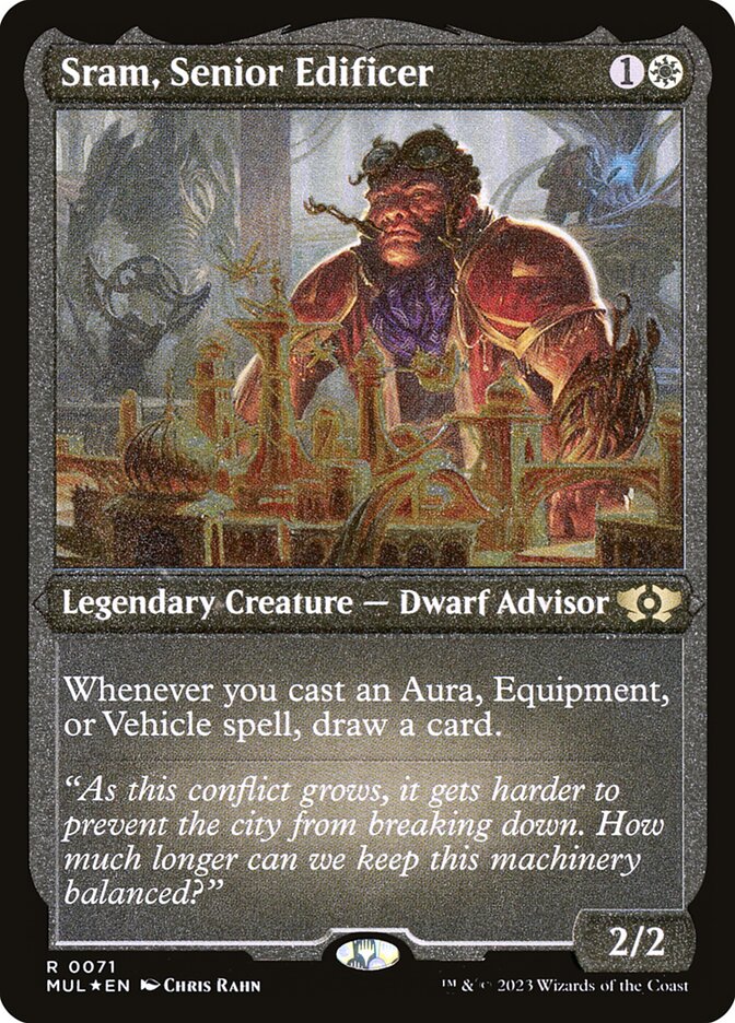Sram, Edificador Sênior / Sram, Senior Edificer - Magic: The Gathering - MoxLand