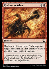 Reduzir a Cinzas / Reduce to Ashes - Magic: The Gathering - MoxLand