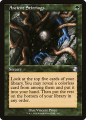 Agitações do Passado / Ancient Stirrings - Magic: The Gathering - MoxLand
