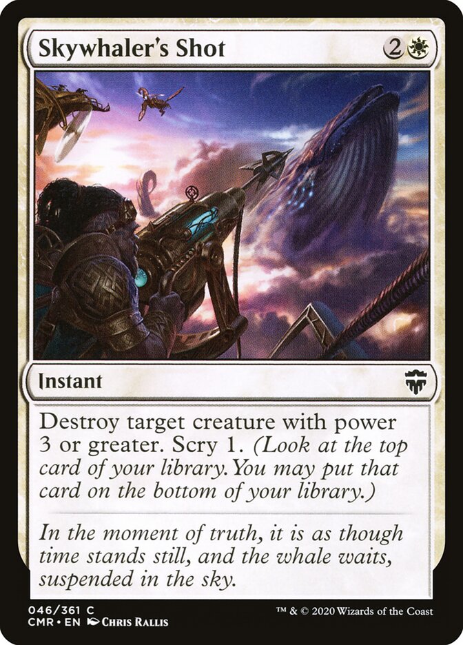 Tiro do Aerobaleeiro / Skywhaler's Shot - Magic: The Gathering - MoxLand