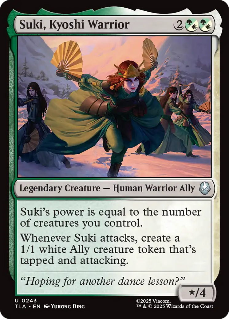 Suki, Guerreira Kyoshi / Suki, Kyoshi Warrior - Magic: The Gathering - MoxLand