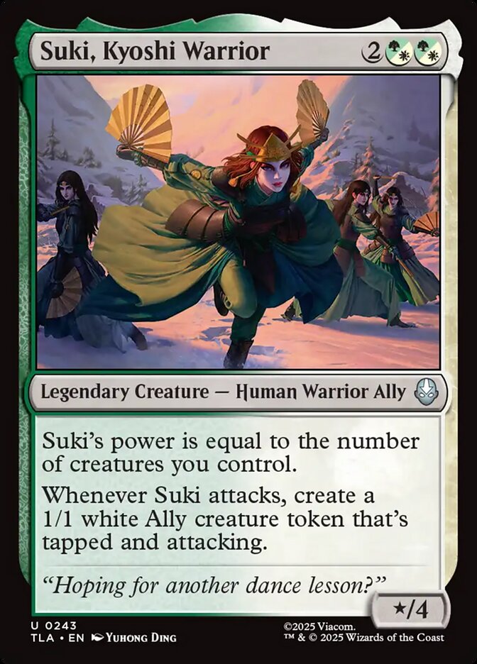Suki, Guerreira Kyoshi / Suki, Kyoshi Warrior - Magic: The Gathering - MoxLand