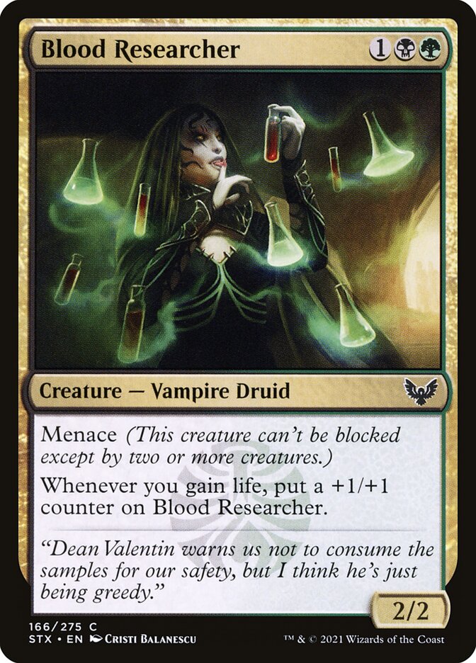 Pesquisadora do Sangue / Blood Researcher - Magic: The Gathering - MoxLand