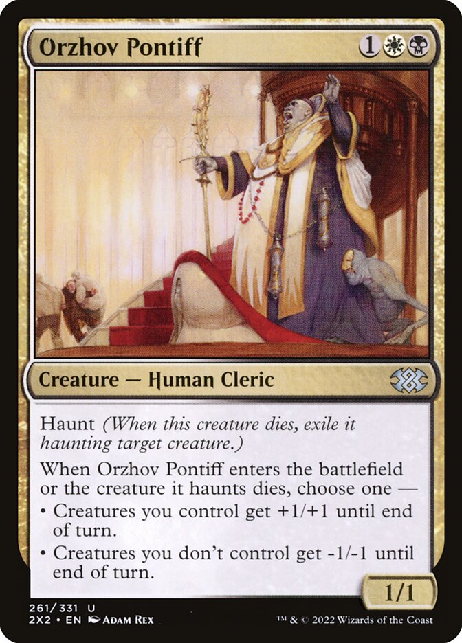 Pontífice Orzhov / Orzhov Pontiff - Magic: The Gathering - MoxLand