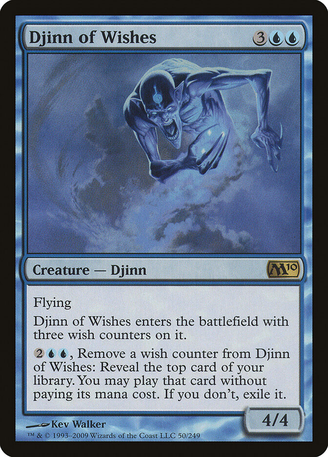 Djinn dos Desejos / Djinn of Wishes - Magic: The Gathering - MoxLand