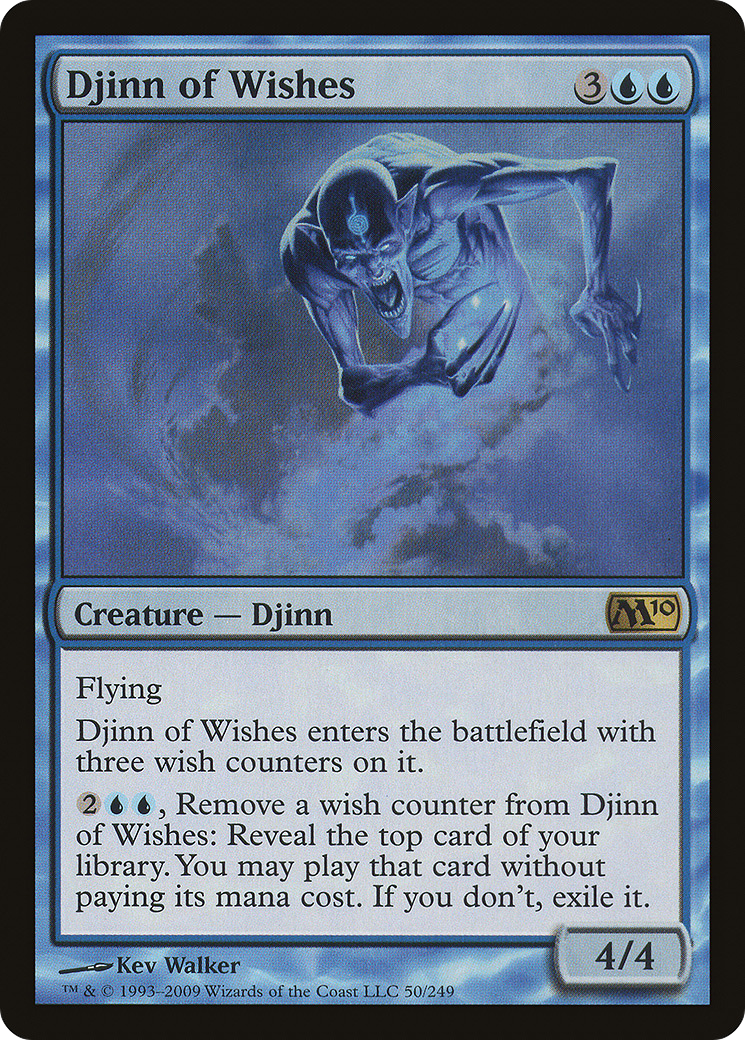 Djinn dos Desejos / Djinn of Wishes - Magic: The Gathering - MoxLand