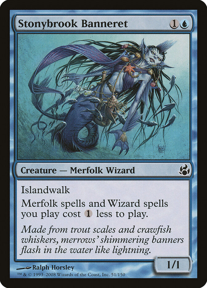 Alferes de Riacho Rochoso / Stonybrook Banneret - Magic: The Gathering - MoxLand