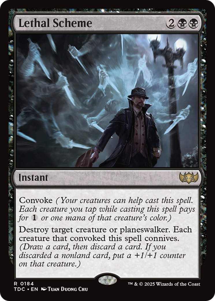 Esquema Letal / Lethal Scheme - Magic: The Gathering - MoxLand