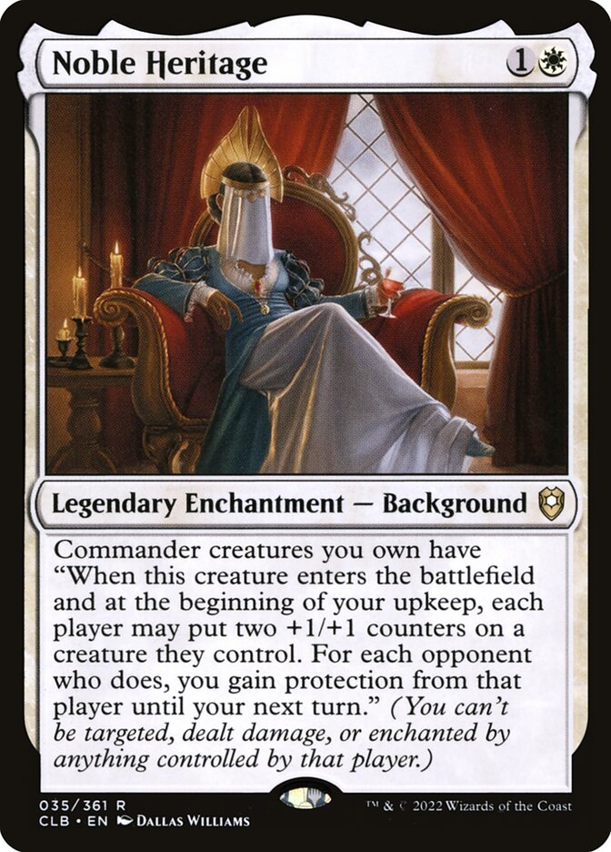 Ascendência Nobre / Noble Heritage - Magic: The Gathering - MoxLand
