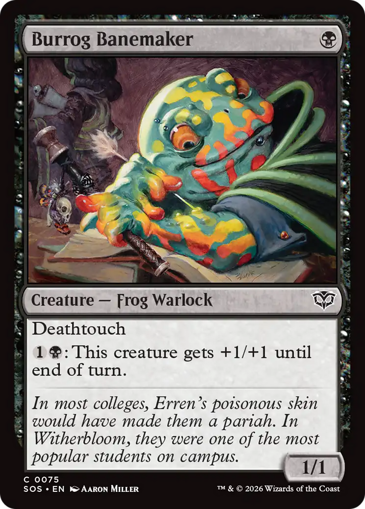Burrog Banemaker - Magic: The Gathering - MoxLand
