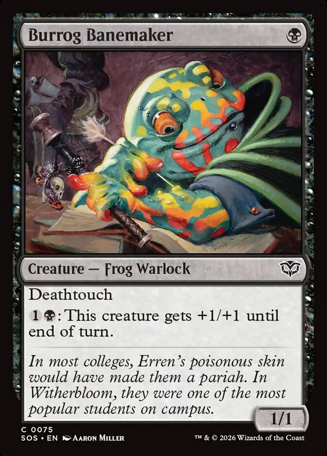 Burrog Banemaker - Magic: The Gathering - MoxLand