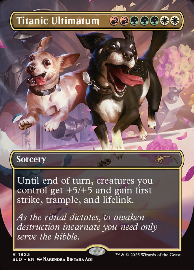 Ultimato Titânico / Titanic Ultimatum - Magic: The Gathering - MoxLand
