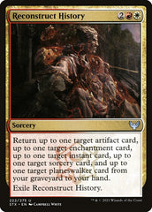 Reconstruir a História / Reconstruct History - Magic: The Gathering - MoxLand