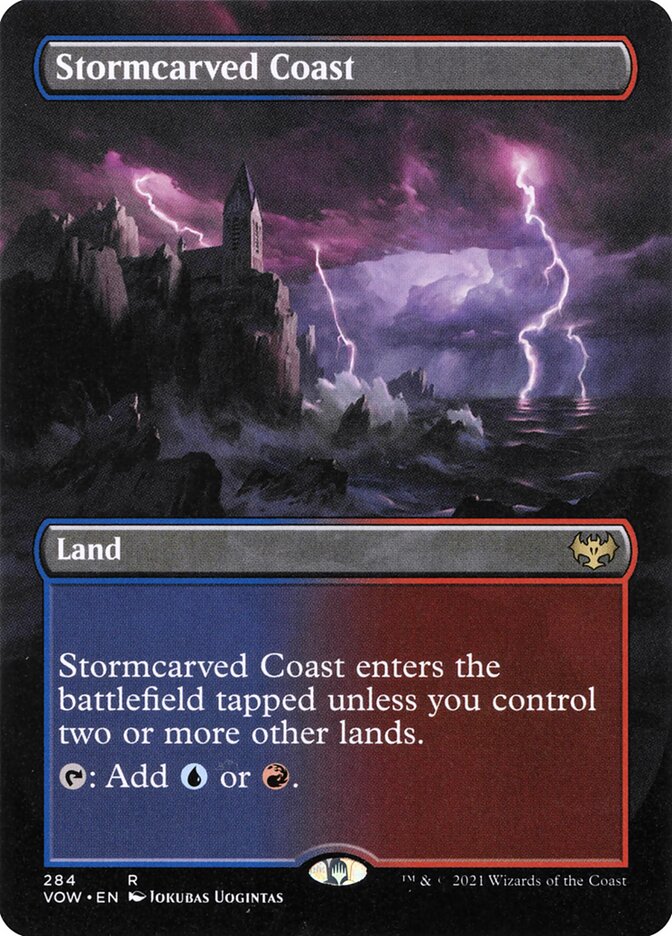 Costa Esculpida pelas Tempestades / Stormcarved Coast - Magic: The Gathering - MoxLand