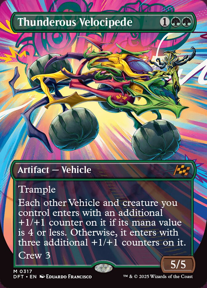Velocípede Trovejante / Thunderous Velocipede - Magic: The Gathering - MoxLand