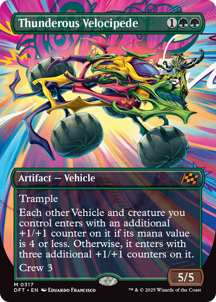 Velocípede Trovejante / Thunderous Velocipede - Magic: The Gathering - MoxLand