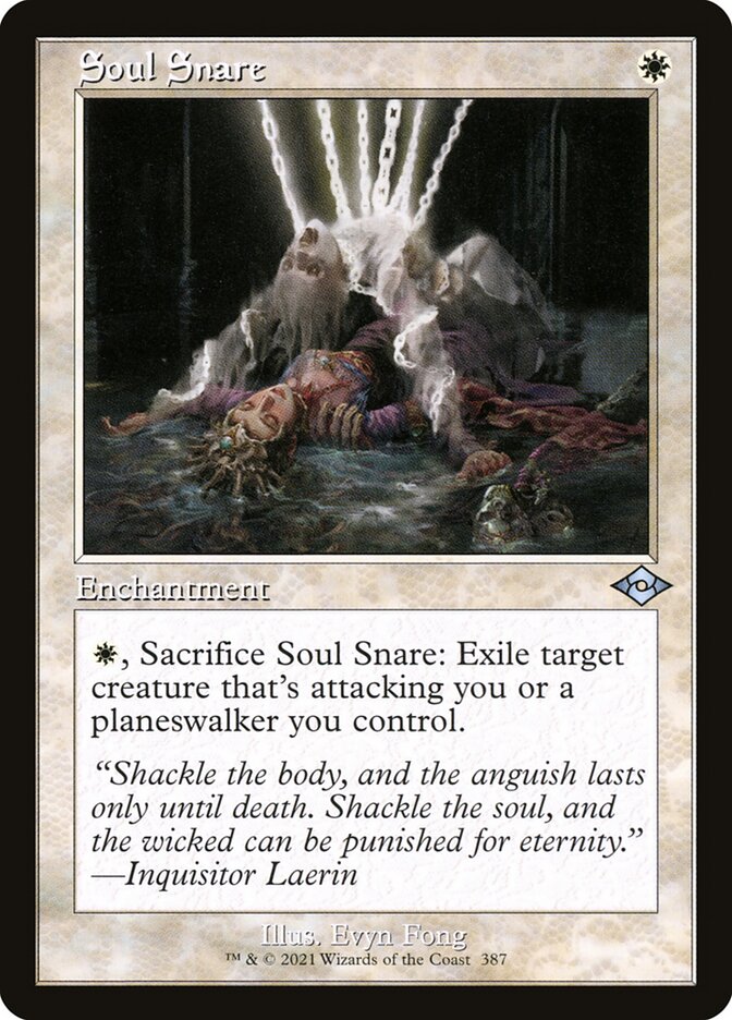 Armadilha para Almas / Soul Snare - Magic: The Gathering - MoxLand