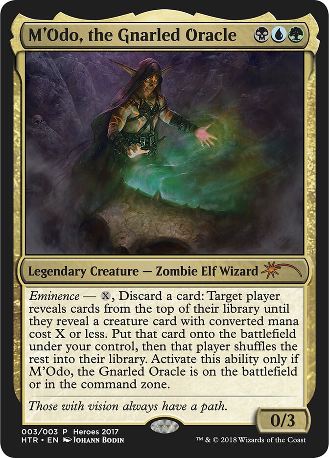M'Odo, the Gnarled Oracle - Magic: The Gathering - MoxLand