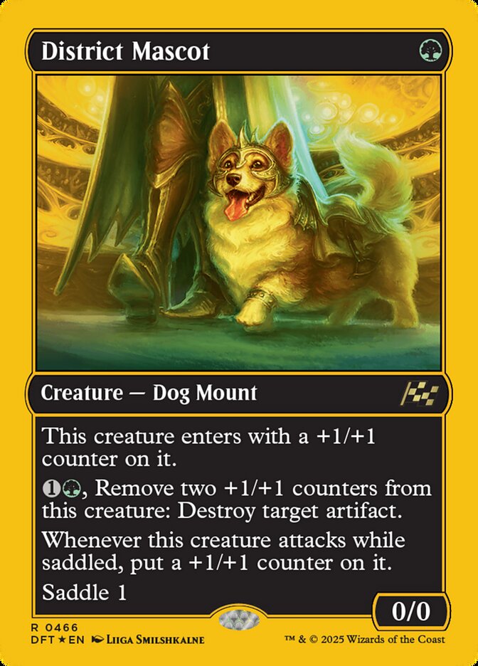 Mascote do Distrito / District Mascot - Magic: The Gathering - MoxLand