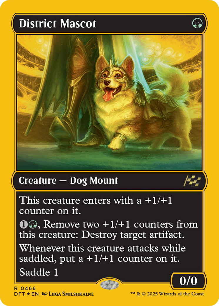 Mascote do Distrito / District Mascot - Magic: The Gathering - MoxLand