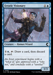 Visionário Errático / Erratic Visionary - Magic: The Gathering - MoxLand