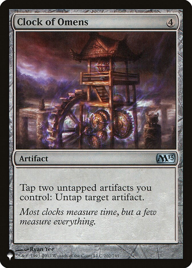 Relógio de Agouros / Clock of Omens - Magic: The Gathering - MoxLand