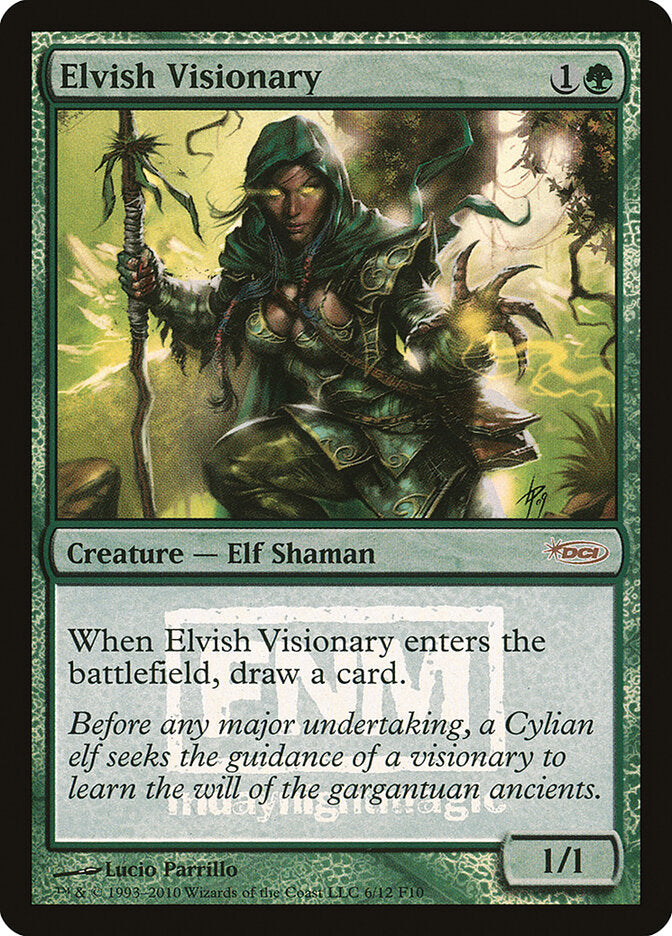 Visionário Élfico / Elvish Visionary - Magic: The Gathering - MoxLand